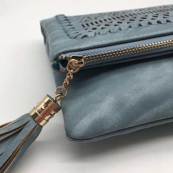Eam Forever Blue Foldable Convertible Clutch - Picture 9 of 12
